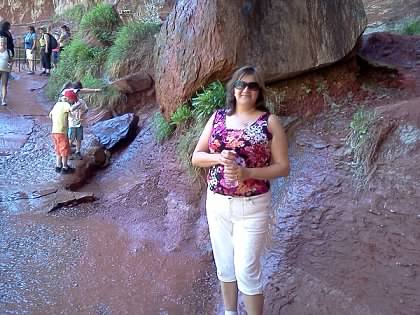 I have always love to travel, this is Zions National park in Utah.